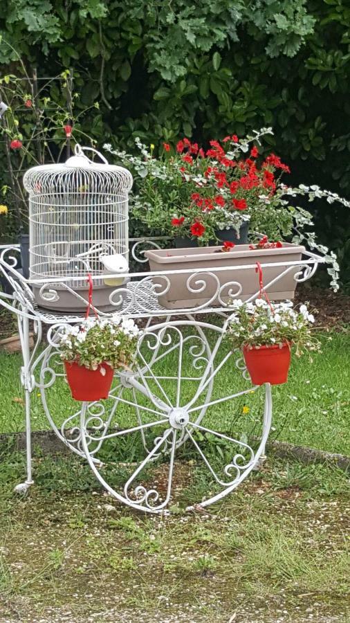 La Belle Chaumiere Bed & Breakfast Bretagne-de-Marsan Ngoại thất bức ảnh